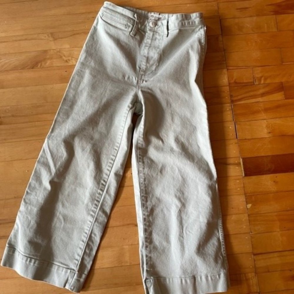 Madewell Emmett Wide-Leg Crop Pants